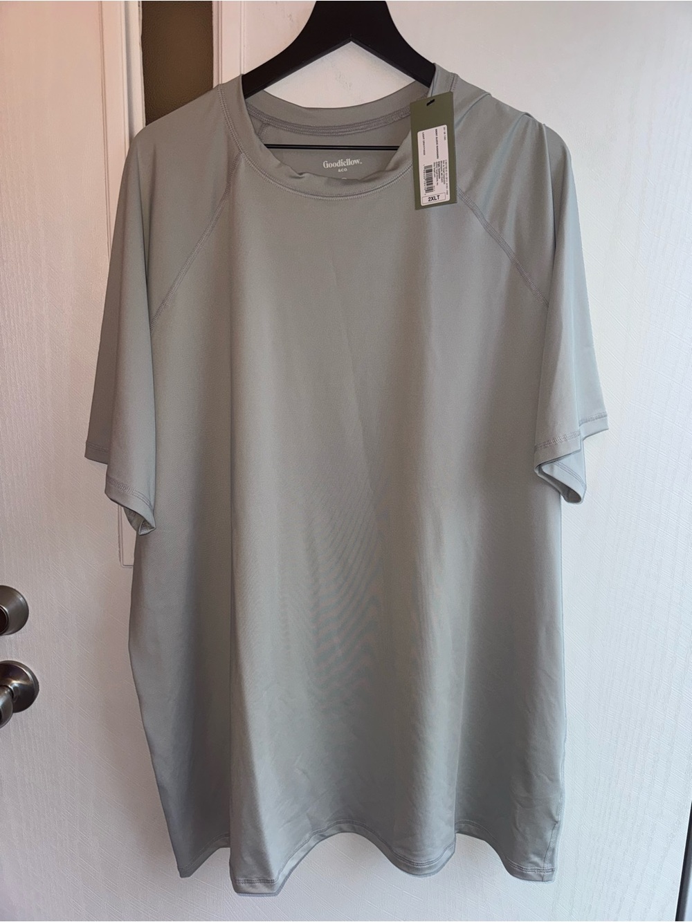 Goodfellow & Co Short-Sleeve Crewneck Shirt — Sage